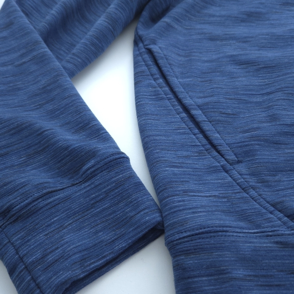 Roots Kids Blue Zip Up Hoodie size XXL 13-14 - Picture 6 of 14